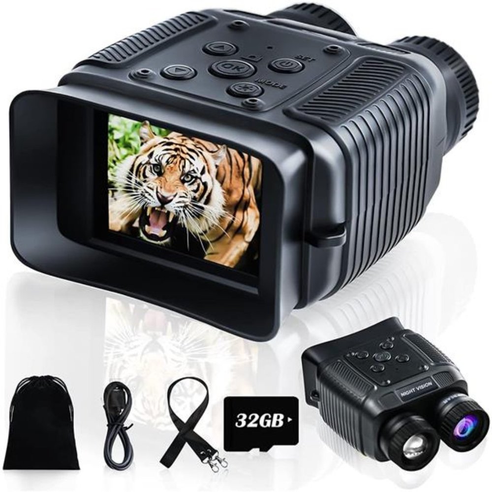 Night Vision Goggles - 4K HD Binocular  with 8X Digital Zoom